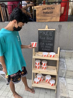 Free Rice Meal at Soul Kitchen Poblacion in Makati