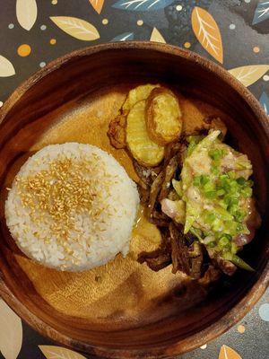 Vegan mushroom spicy beef at Soul Kitchen Poblacion in Makati