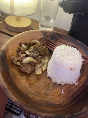 Adobo (very small portion)  at Soul Kitchen Poblacion in Makati