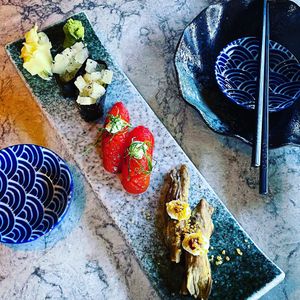 Vegan Nigiri at KAIYŌ in San Francisco