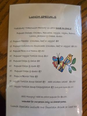  at Gloria's Pupuseria in Staunton