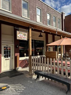   at Gloria's Pupuseria in Staunton