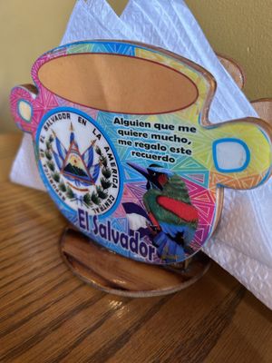   at Gloria's Pupuseria in Staunton