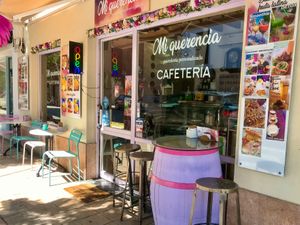 Cafeteria at Mi Querencia in Mallorca