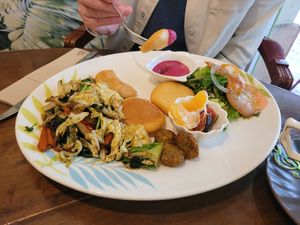 Vegan breakfast at Mi Querencia in Mallorca