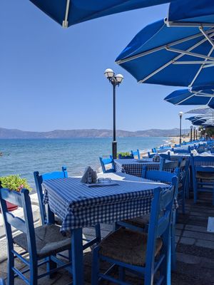 Beautiful views! at The Cellar Tavern in Crete