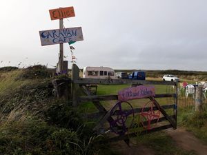 the food truck at Ellies Soul Kitchen in Helston