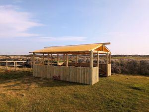 Our new outdoor shelter at Ellies Soul Kitchen in Helston