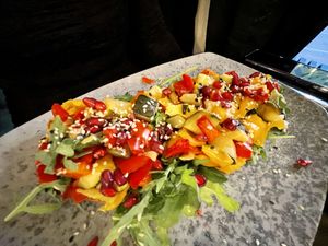 bread w/ veggies at Neopol in Kempten