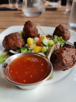 More pakoras at The Bank in Anstruther
