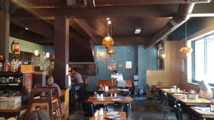 Interior at Cafe Gertrude in Portland