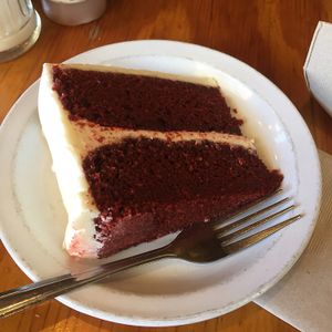 Red Velvet (vegan) at Cafe Gertrude in Portland
