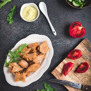 NoChicken Chunks at FunKink Burgers in Bucharest