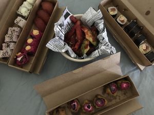 Sushi vegano at Sushi & Roll in Madrid