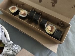 Paradise city roll at Sushi & Roll in Madrid