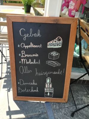 Homemade pastries at Zizo in Utrecht