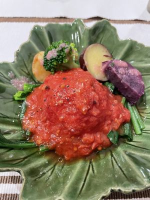 Dinner course main   at Vegetable Dining Sakai in Odawara