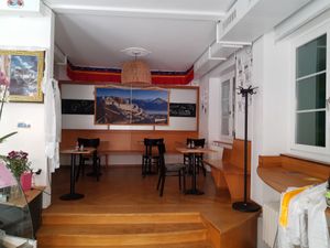 Seating at Miss Momo in Bern