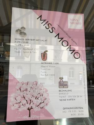 New owners   at Miss Momo in Bern