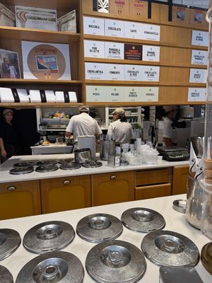   at Gelateria Gentile  in Bari