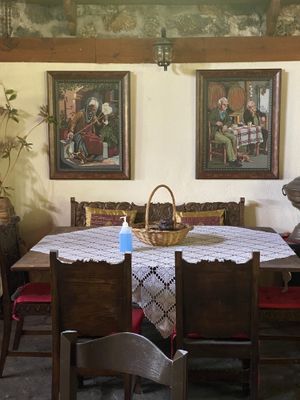 Intérieur du restaurant  at Taberna Anasa in Pades