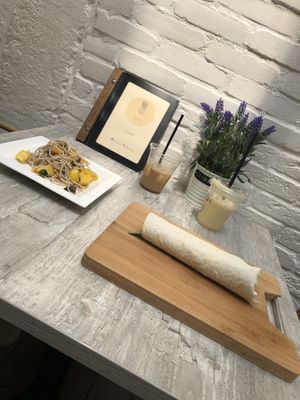 Wraps & salads at KK's in Maastricht