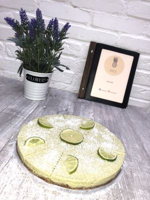 Lime pie at KK's in Maastricht