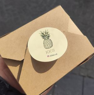 Dessert to go at KK's in Maastricht