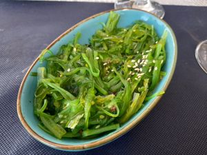 Seaweed salad at JT Ryokucha in Altea