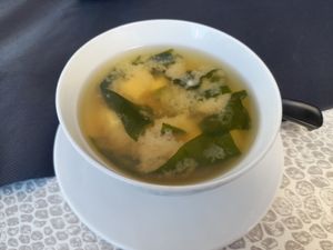 Miso soup at JT Ryokucha in Altea