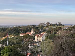Terrace views    at Hamburgueria Da Ferraria in Sintra
