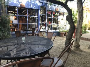 A view from my seat at La Cocina Restaurant and Cantina in Tucson