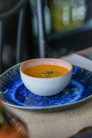 Vegetable cream

Thanks
*
*
*
We update the menu daily, link in Bio 📲
For reservations contact 928 074 126 📞 at Meio Limão in Vila Real De Santo Antonio