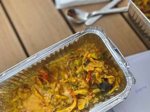 Mixed vegetable curry at Kashmir in Brasov