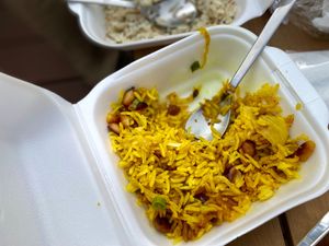 Curry rice at Kashmir in Brasov