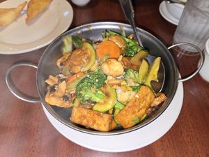 Vegan hot pot at Dragon Palace in Stanwood