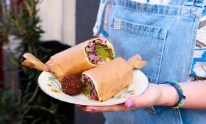 Come and try the best falafel you'll ever have!  at FLFL Haarlem in Haarlem