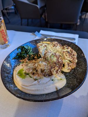 Cauliflower starter at Prato in Brasov