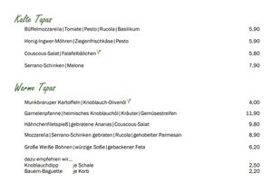 2 vegane Tapas at Mäder's in Flensburg