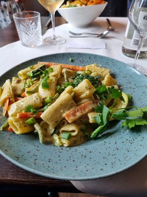 Pasta Gericht at Mäder's in Flensburg