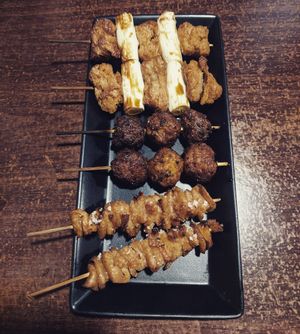Yakitori at Aju in Osaka