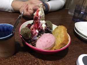 Parfait  at Aju in Osaka