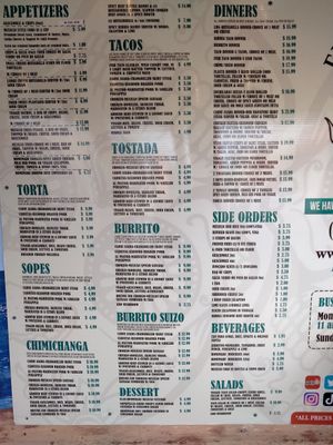 Read the label at Edgewater Tacos in Chicago