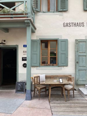 Restaurant entrance  at 1477 Reichhalter Eat & Sleep in Lana