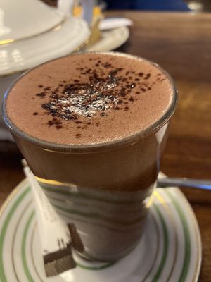Cioccolata con latte di avena  #Veganuary at 1477 Reichhalter Eat & Sleep in Lana