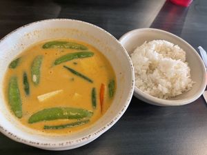 Tofu panang curry at Siam Square in Indianapolis