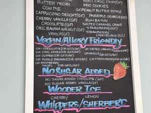 Vegan ice cream at Charlie & Munco's in North Wildwood