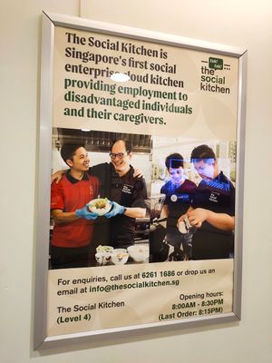 👍🏻 at The Social Kitchen - YMCA in Central Singapore