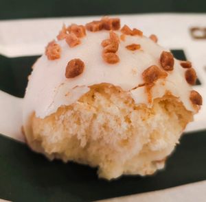 White chocolate ball at The Social Kitchen - YMCA in Central Singapore