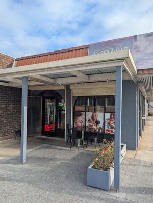 Outside at Woodville Pizza Bar in Woodville South